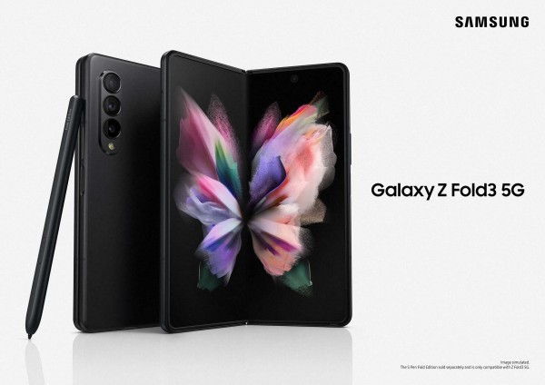 Samsung、開くと大画面7.6インチになる横折りフォルダブルスマホ