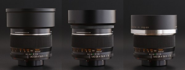 東京光学 RE.Auto-Topcor 58mm F1.4のフード : ZEISSレンズとかなんとか