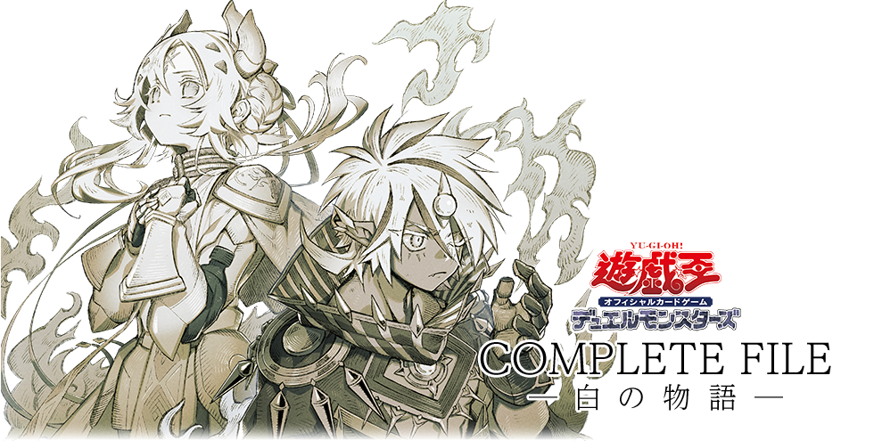 遊戯王 COMPLETE FILE－白の物語－【バインダーの中表紙裏面に載る