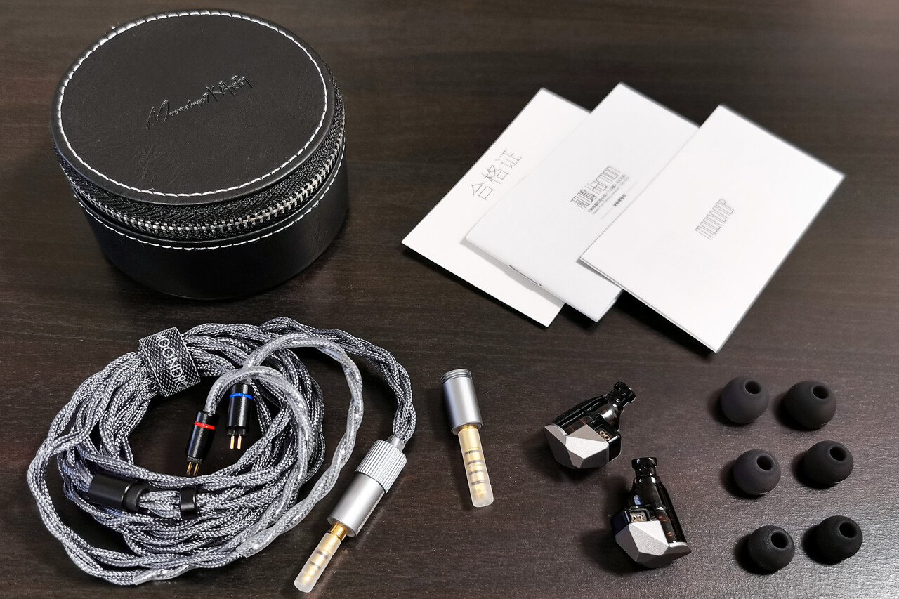 水月雨「Moondrop Harmon (和鳴)」 XTM Seriesの3DD構成。同社らしい