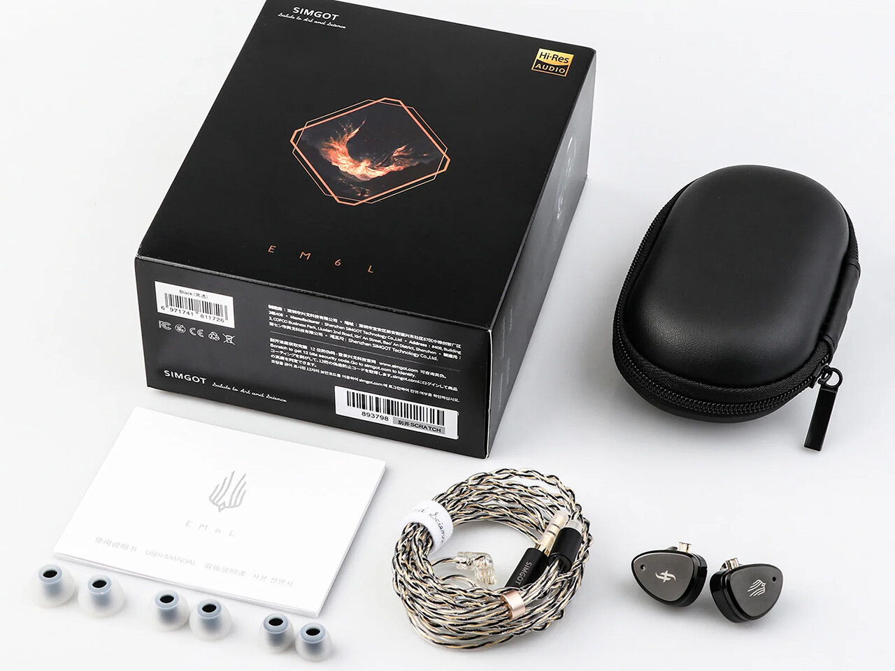 SIMGOT EM6L (Phoenix)」 実在感のある立体的な音場表現と上質な音