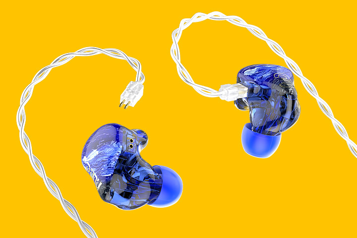 DUNU Studio SA3」 ボーカル帯域にフォーカスしたチューニング。ブルー