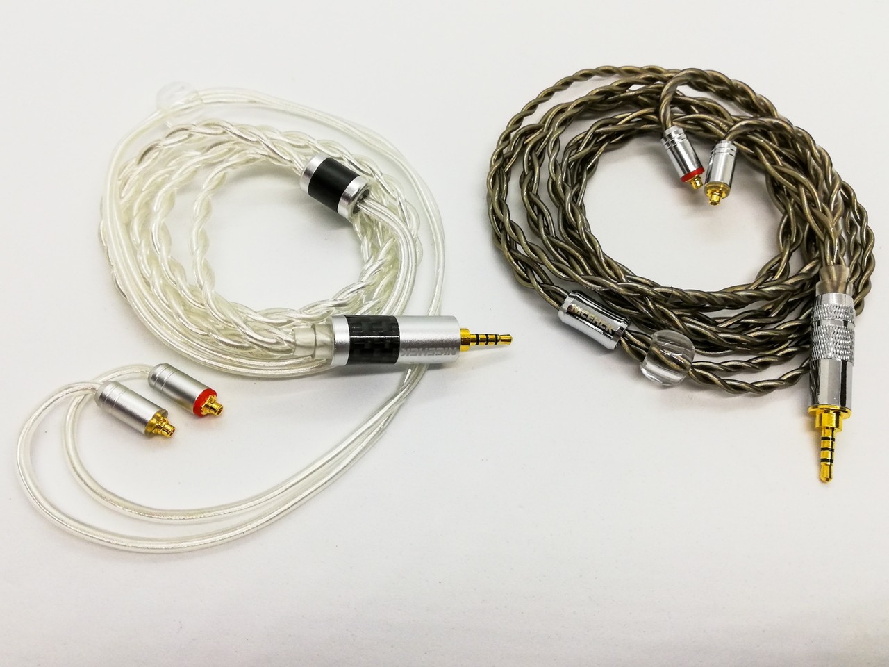 NICEHCK DJY3」 高純度銀メッキ単結晶銅（7N OCC）ケーブル