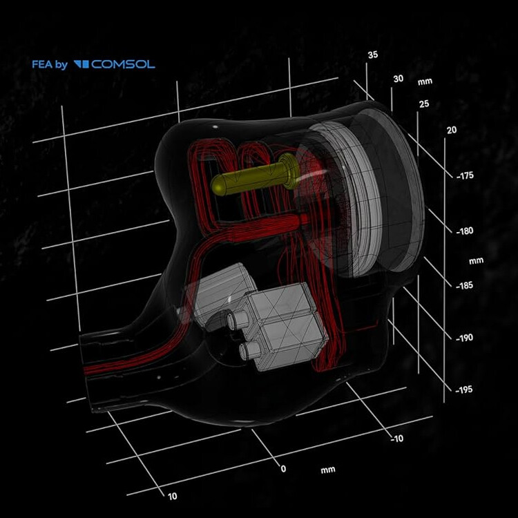 水月雨「Moondrop Meteor - 流星」 隕石を使った特徴的デザインに1DD+