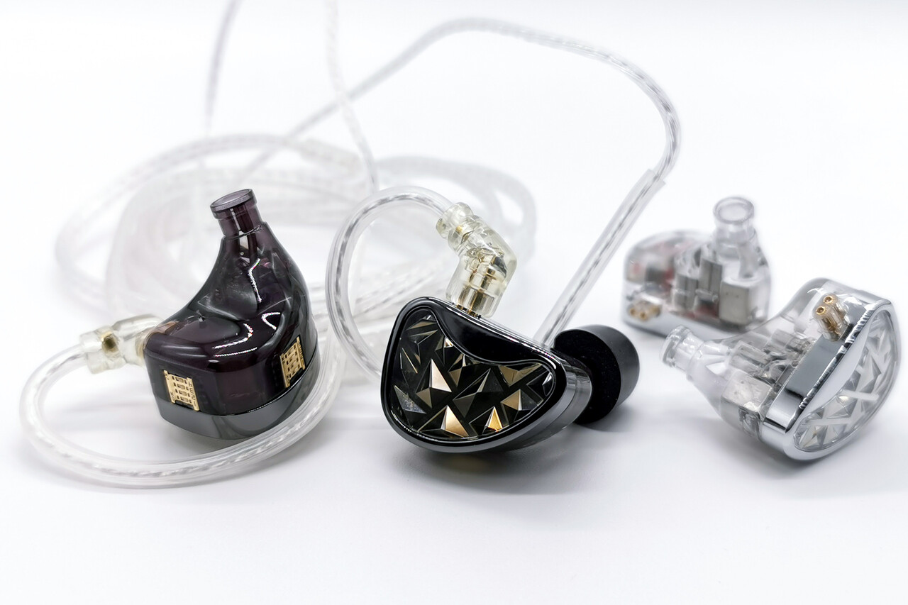 KZ AS24」 片側12BA搭載再び。スイッチ付きモデルは8個256通りの設定