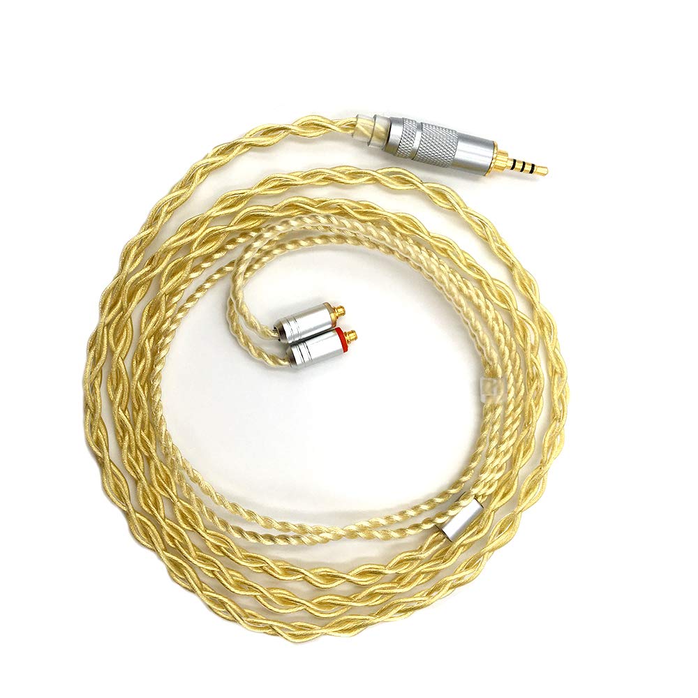 Linsoul 7N OCC単結晶銅 銀メッキ線 ケーブル」中高域を明瞭に変化