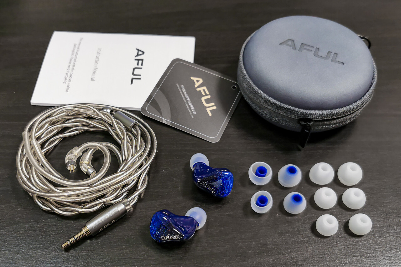 AFUL Explorer」 美しいシェルデザインに2BA+1DD構成。エントリー