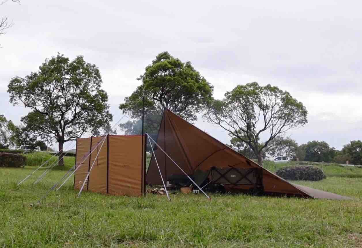 陣幕ミニを使ってみて！ : Biwako Camp