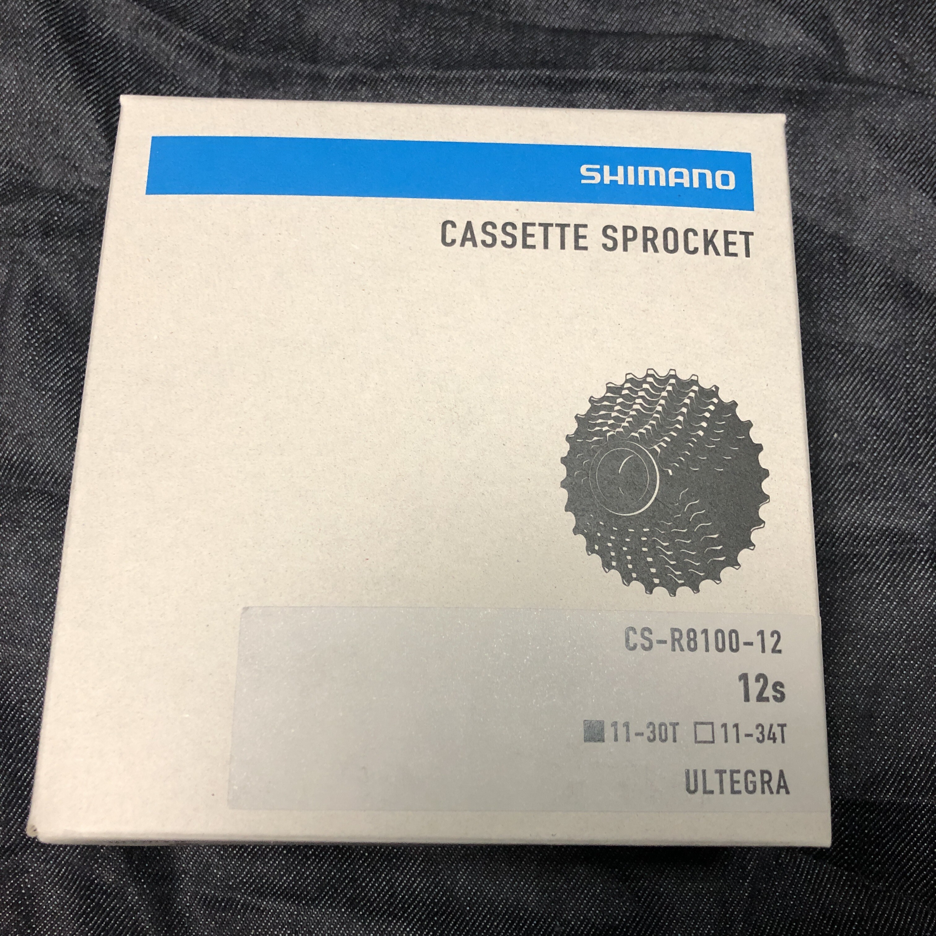 シマノの12sスプロケット CS-R8100 11-30の話 : しがないリーマンと