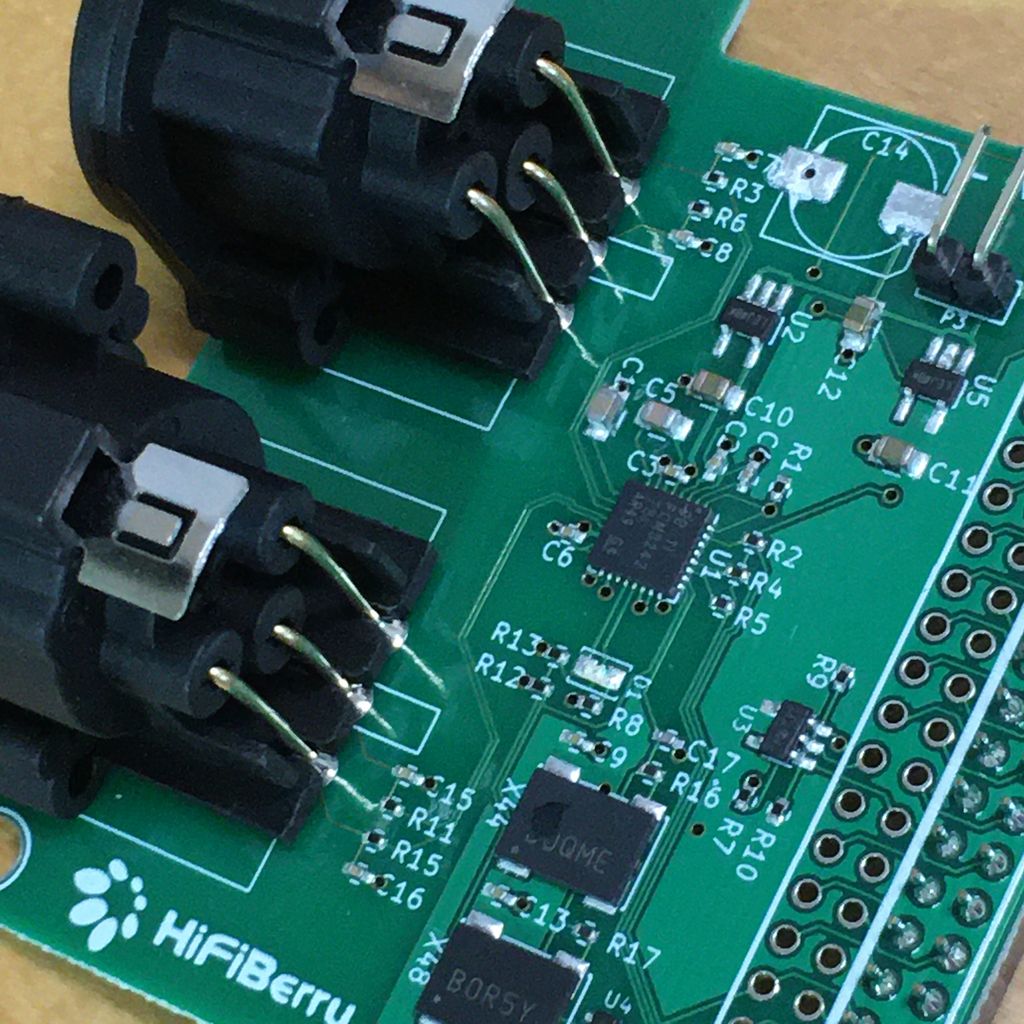 XLR出力搭載ラズパイDAC（ HIFIBERRY DAC+ PRO XLR ） : cryptocyte's blog