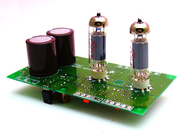 デジットオリジナル 2W+2W 6BQ5真空管アンプキット「6BQ5-KIT