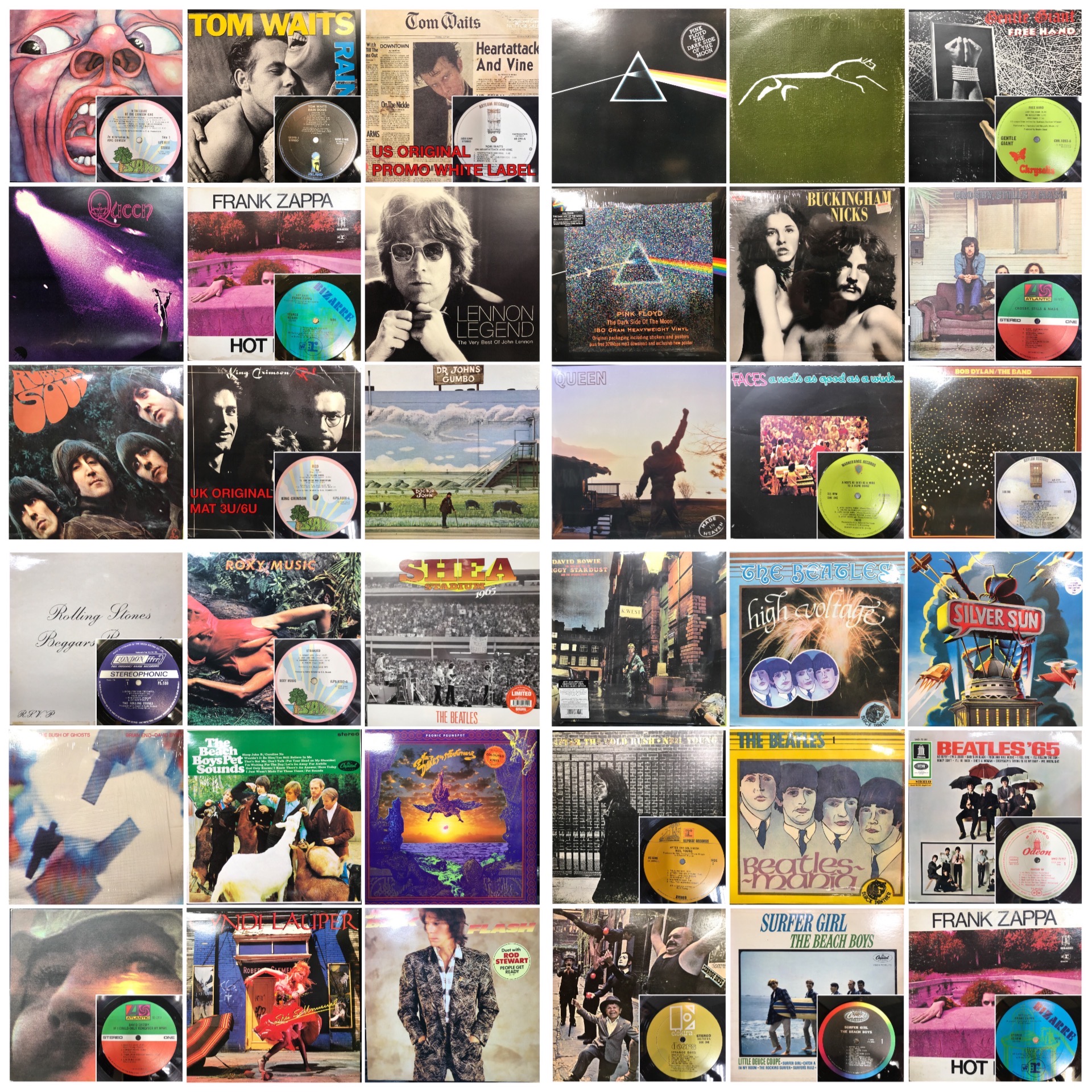 販売状況､価格入りリスト更新！3/16(土)ロック/プログレ廃盤レコード