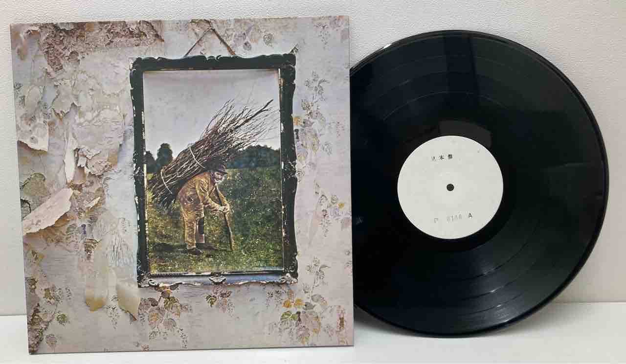 名盤『Ⅳ』の激レアな白ラベルテストプレス盤や各種見本盤帯付中古