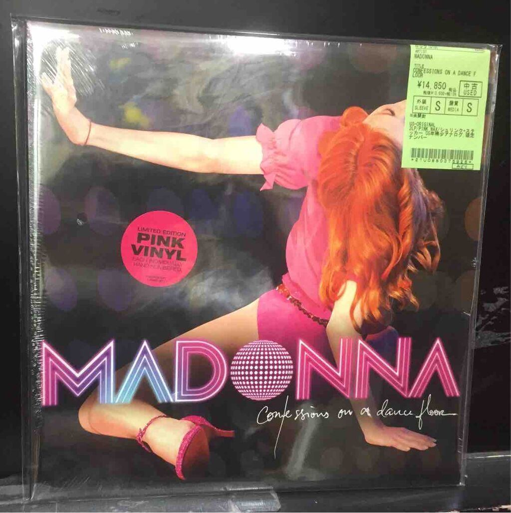マドンナ』中古レコードどど～んと80枚超入荷いたしました