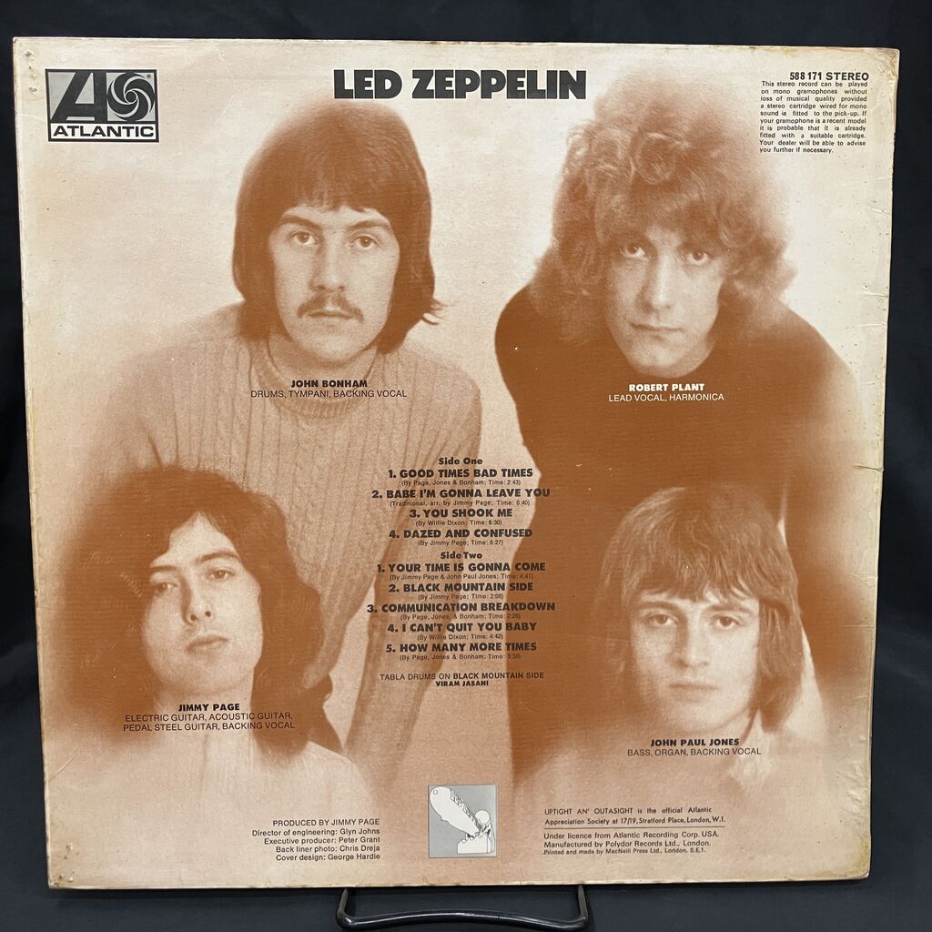 □詳細□ LED ZEPPELIN / LED ZEPPELIN（TURQUOISE LOGO) (588171) 8/3