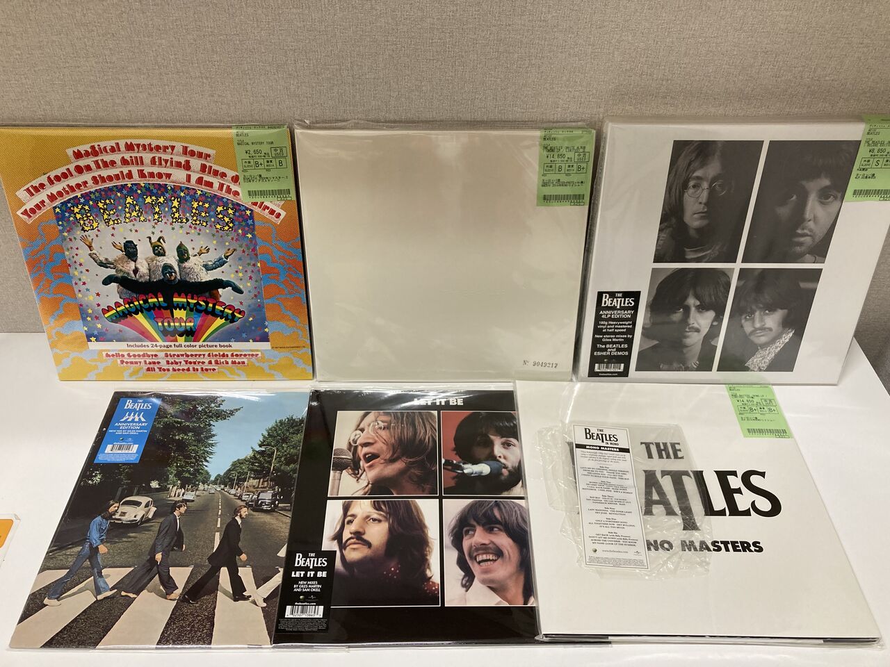 12/11(日)【中古レコード新入荷】ビートルズ、2014年モノラル各