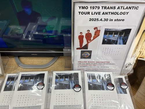 完売御礼＞『YMO 1979 TRANS ATLANTIC TOUR LIVE ANTHOLOGY