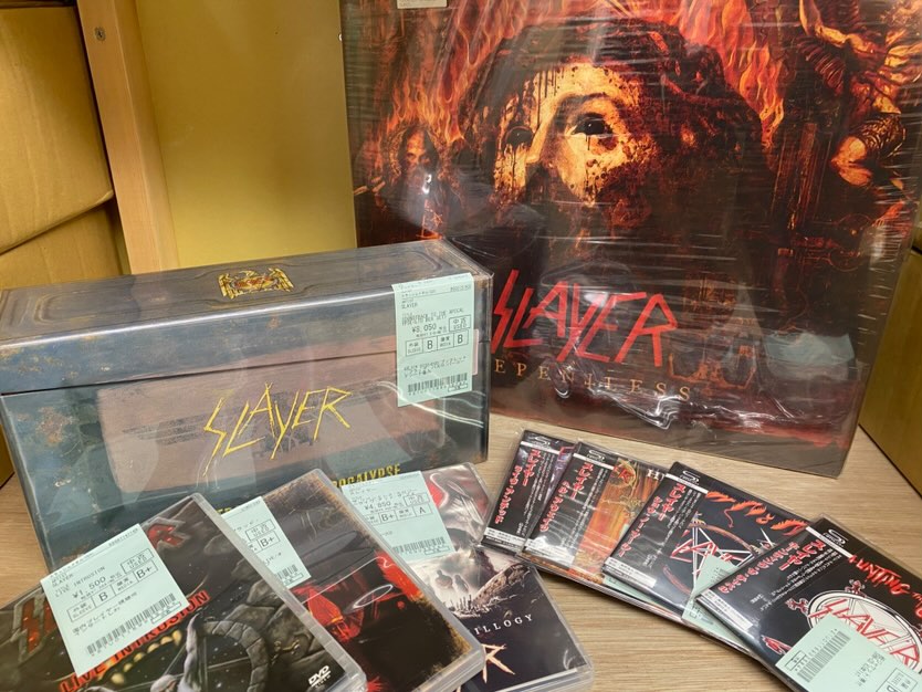 SLAYERのBOXとCDが 合わせて10点以上入荷いたしました‼︎ : ディスク