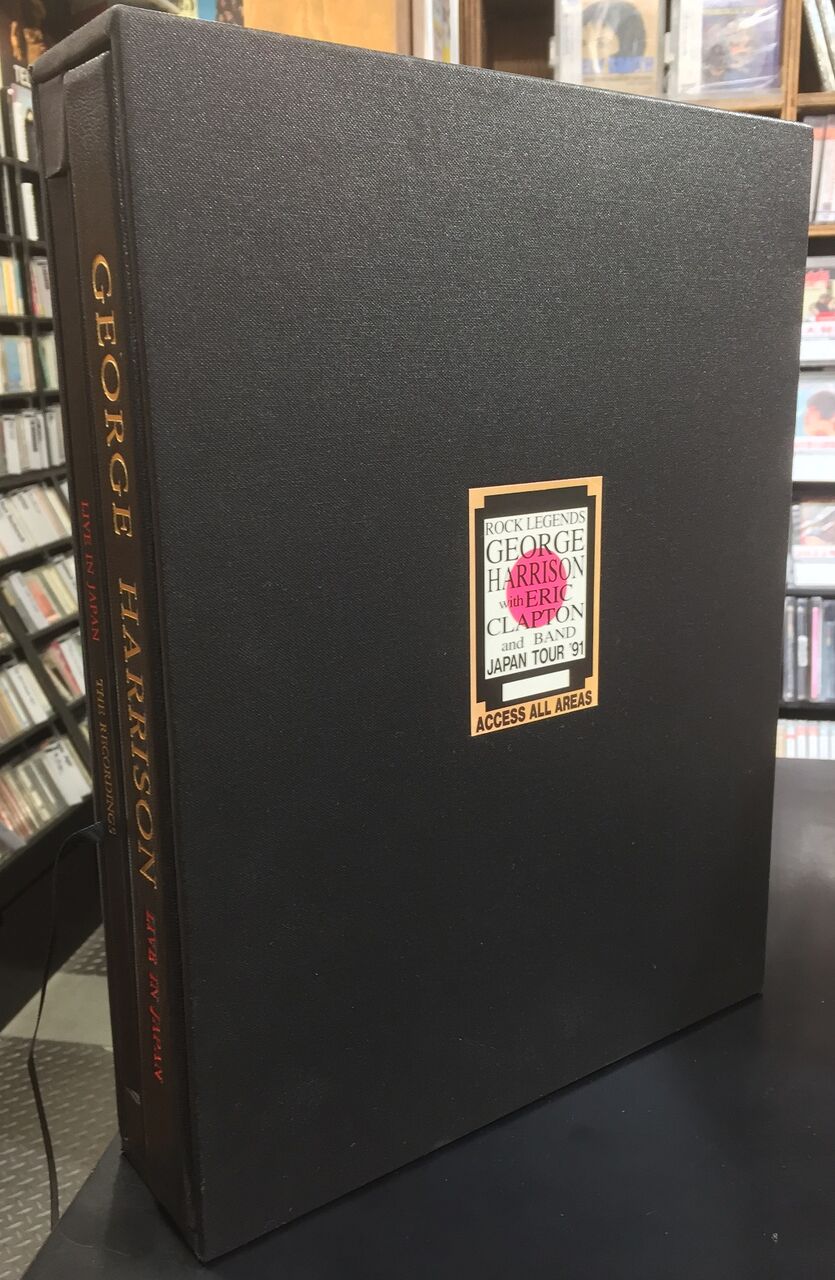 GEORGE HARRISONの豪華GENESIS本「LIVE IN JAPAN」他、BEATLES、各ソロ
