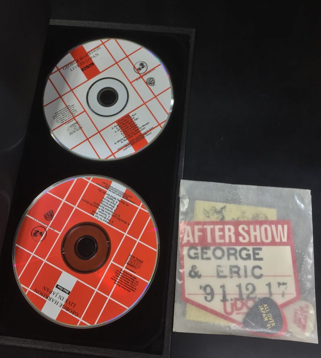 GEORGE HARRISONの豪華GENESIS本「LIVE IN JAPAN」他、BEATLES、各ソロ