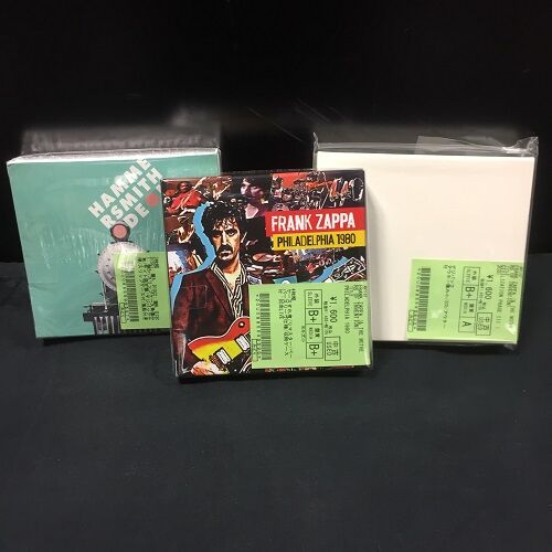 中古】フランク・ザッパCD、紙ジャケボックスまとめて入荷しました