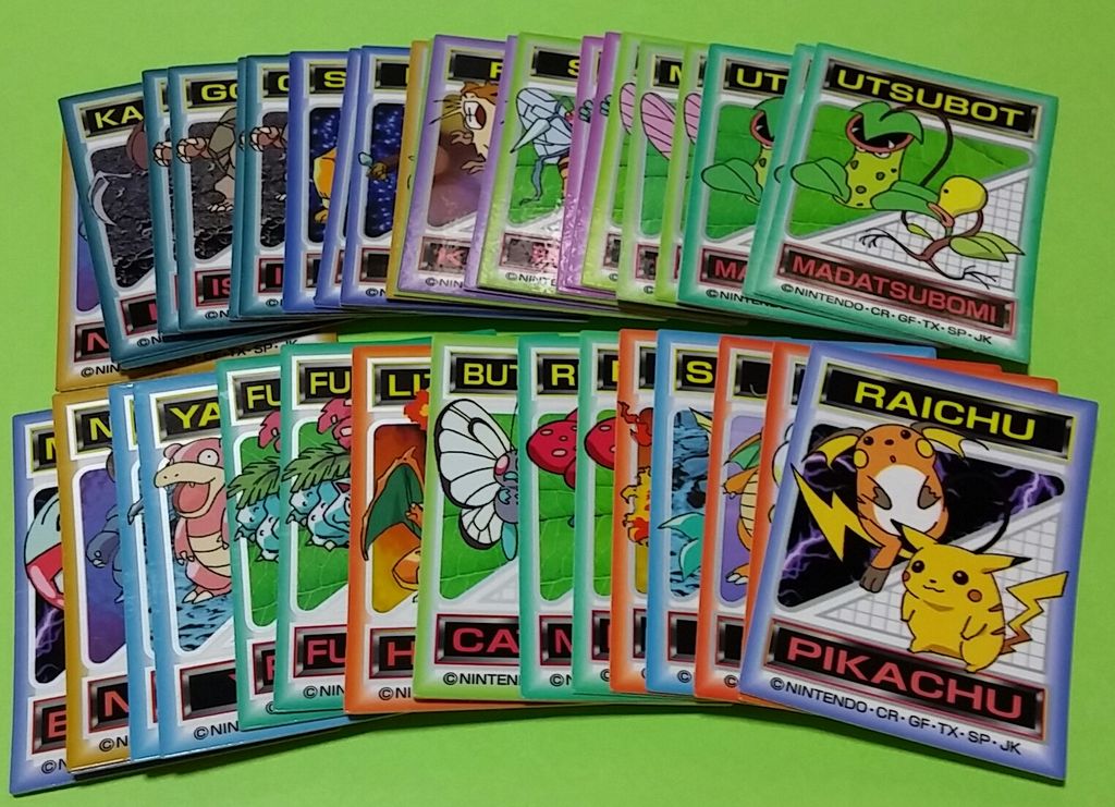 明治 ポケモン アイスのおまけシール ポケットモンスター : トレジャー