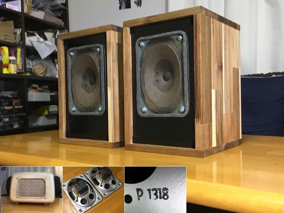 西独 Isophon Isonetta 用アルニコフルレンジユニットP1318システム