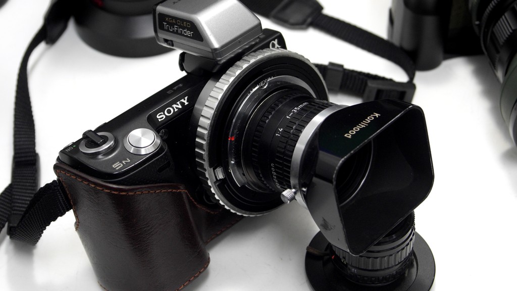 工作部品を使った・引き伸ばしレンズを装着する・まとめ muk α7、GM5