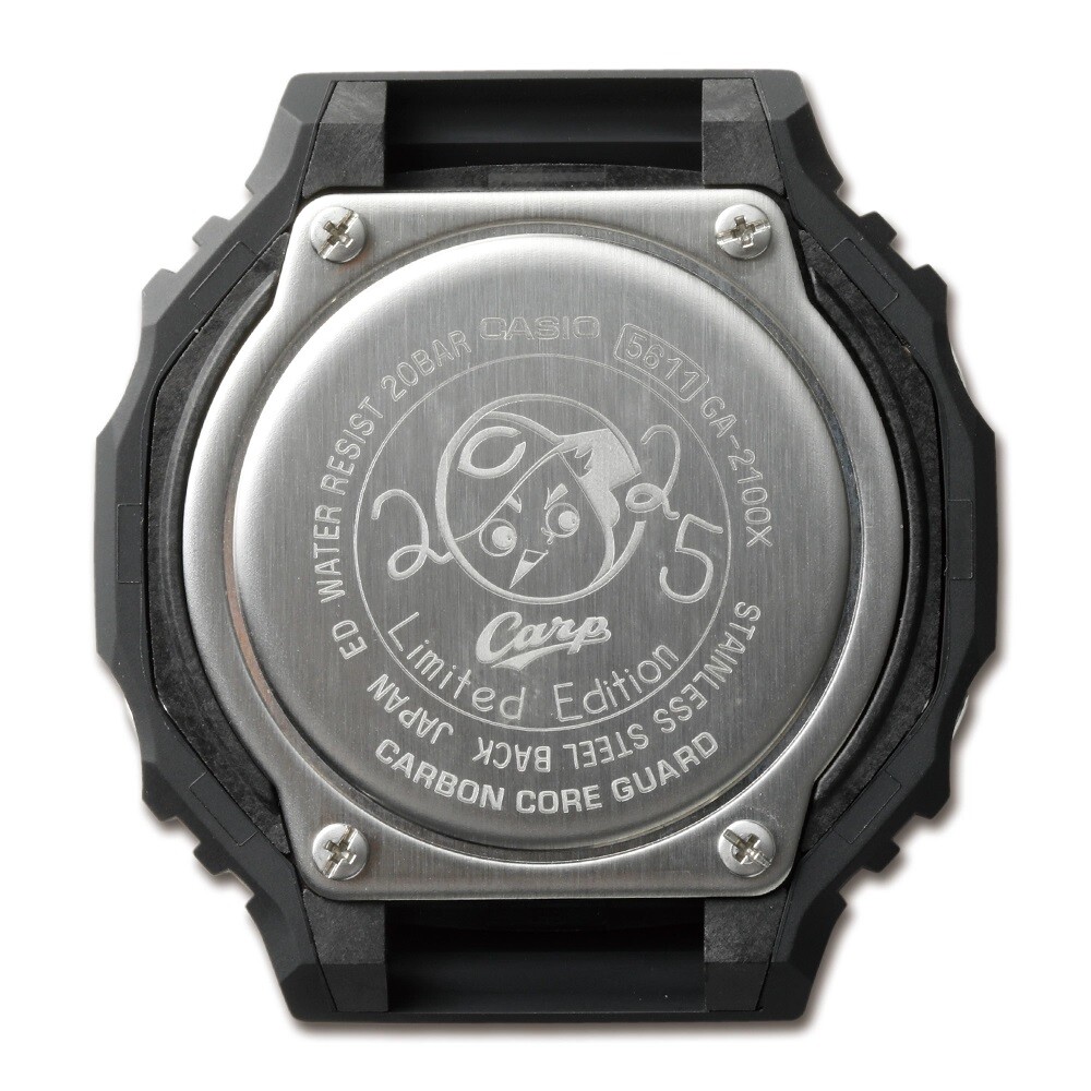 限定2,000本！カープG-SHOCK 2025年モデル。ベースはデジタル