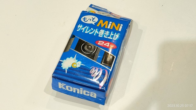 1997/平成9/Konica/撮りっきりコニカ もっとMINI サイレント巻き上げ