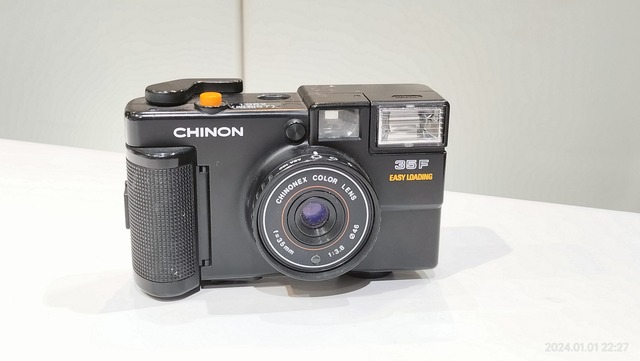 1982/昭和57/CHINON/35F EASY LOADING/チノン/コンパクトカメラ/35mm単