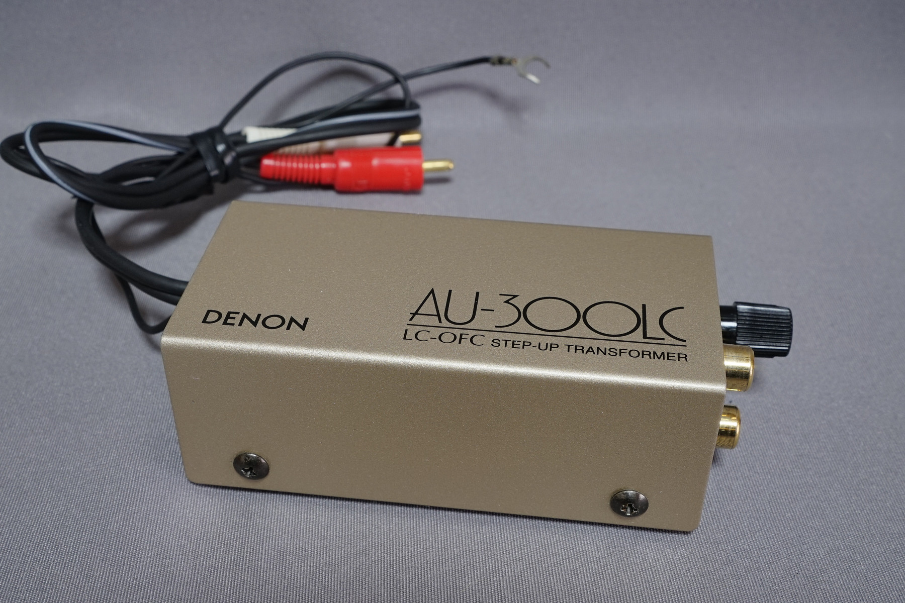 昇圧トランスのDENON 「AU-300LC」 レビュー : 趣味の「写真、DIY