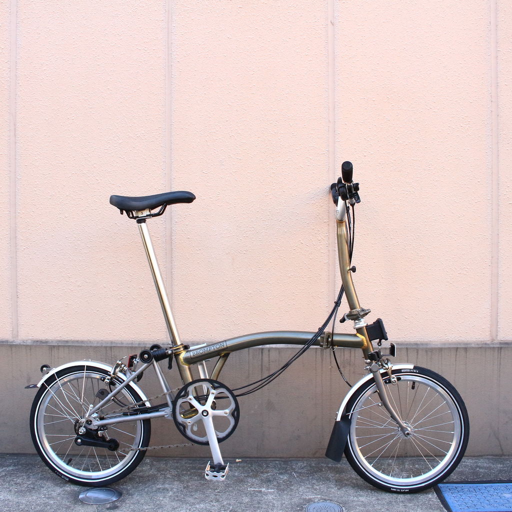 2017 BROMPTON スーパーライト(チタン)フレーム 入荷しました