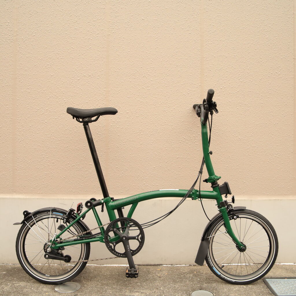 BROMPTON「レーシンググリーン」入荷しました : wadacycle news