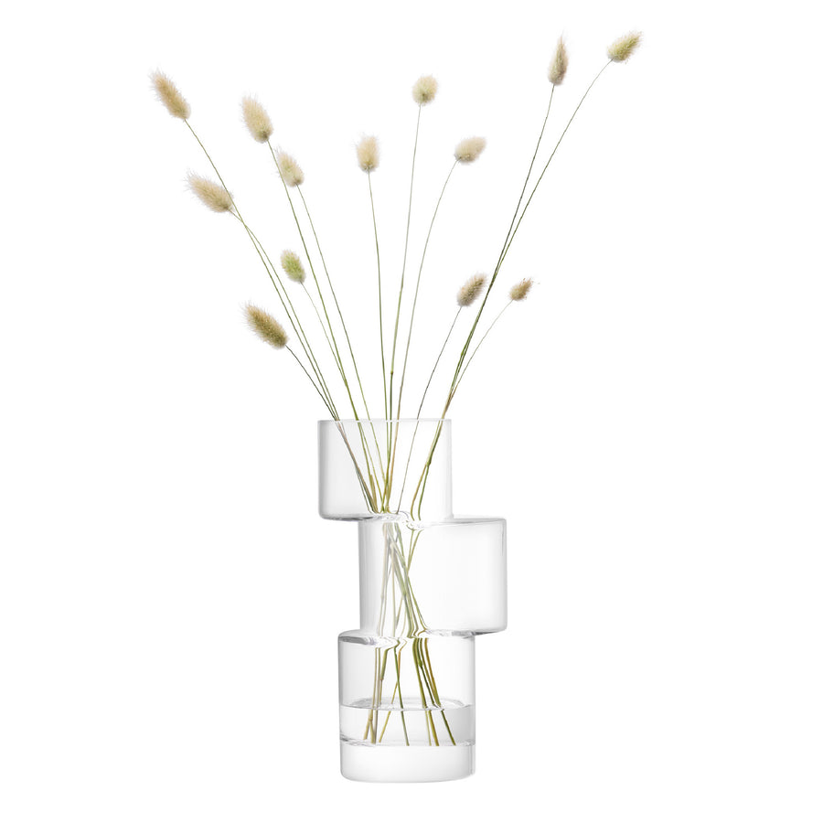 TIER ティア Vase H26cm（クリア） / LSA international エルエスエー