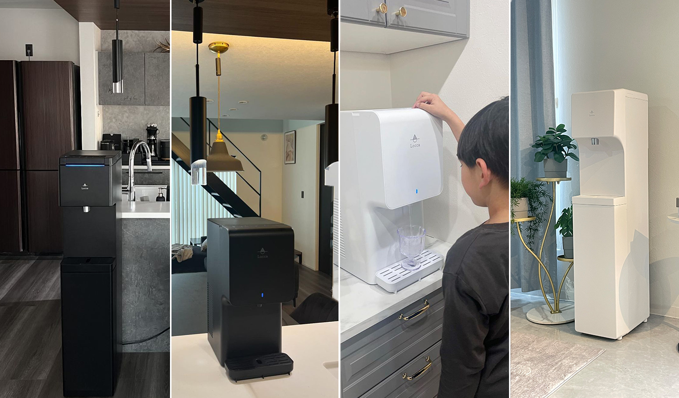 水道水浄水型ウォーターサーバーLocca【公式】｜定額制で使い放題