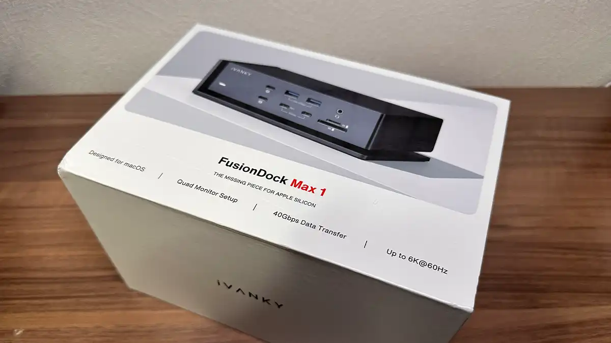 MacBook Pro用Thunderbolt4ドックの決定版！「iVANKY FusionDock Max1