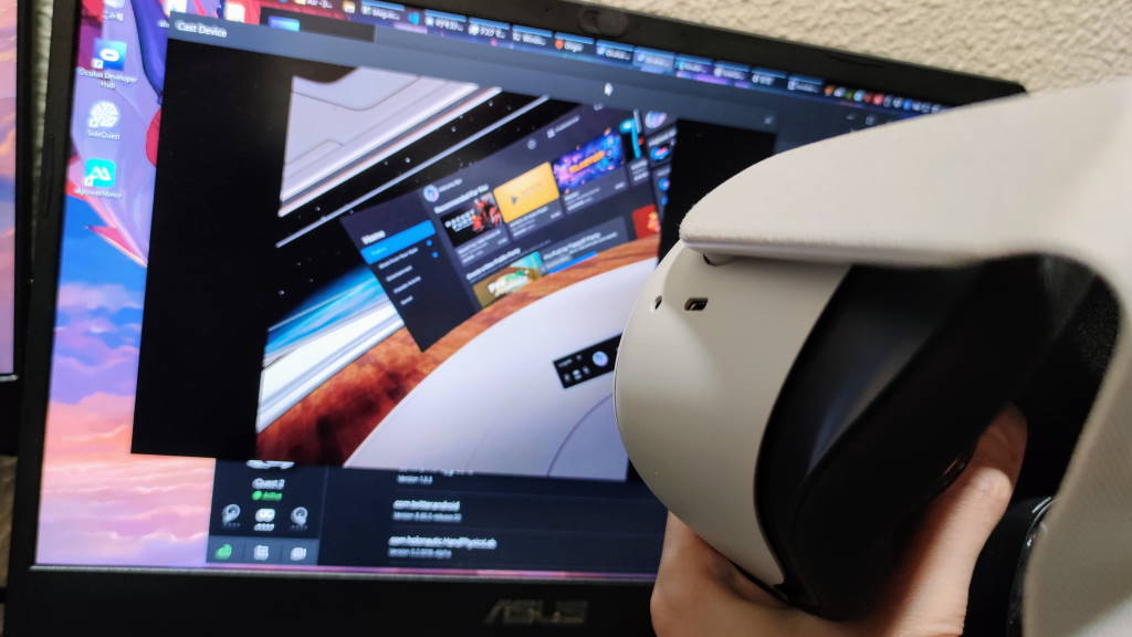 Oculus Quest 2 の画面を PC に表示(ミラーリング)する方法 | Lonely