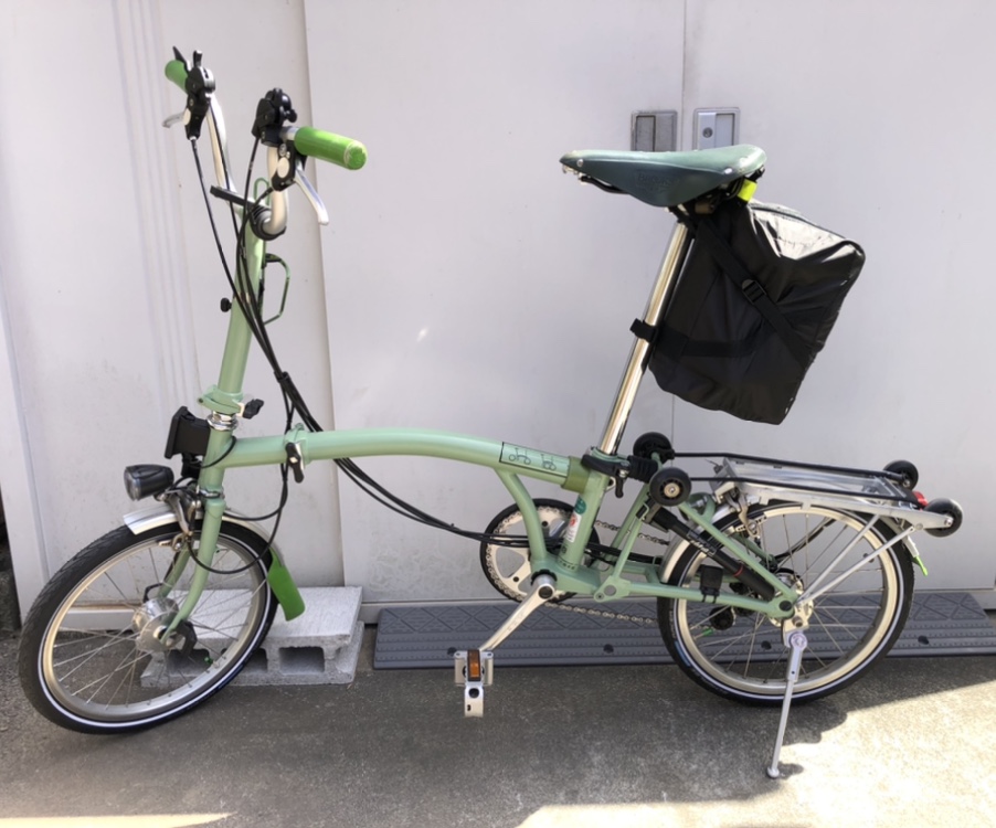 BROMPTON用輪行袋「ころがーる」を改造してみた: ひとり光画部なので