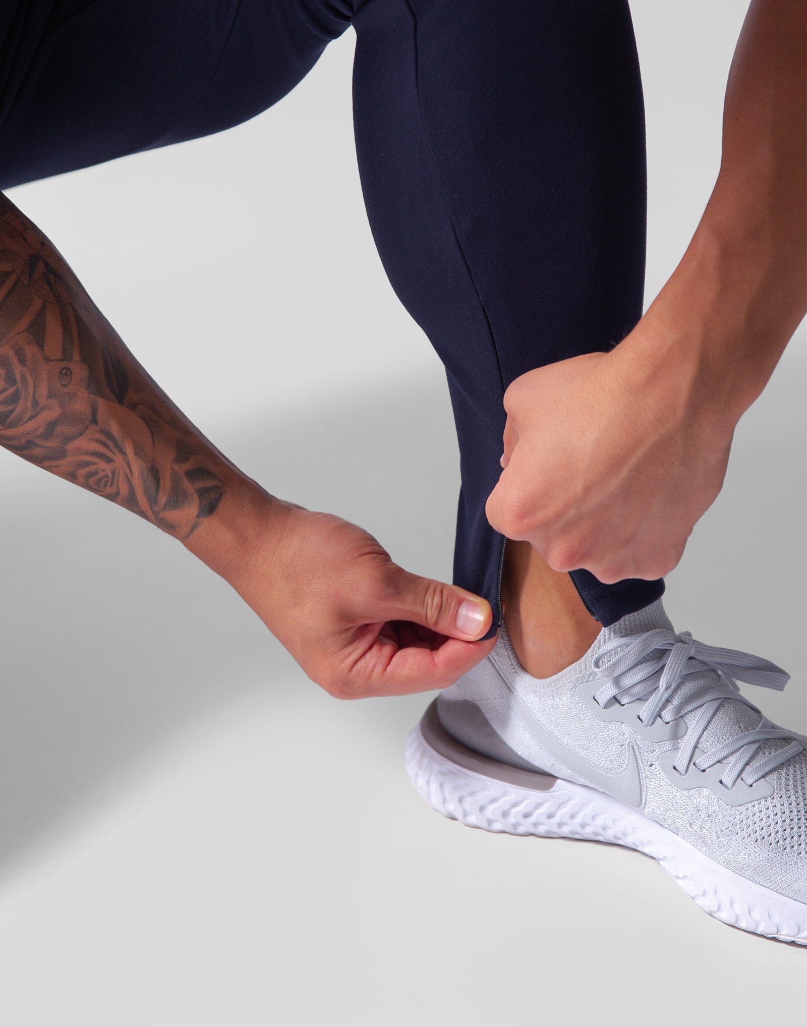 2way Stretch Logo String Pants - Navy – LÝFT