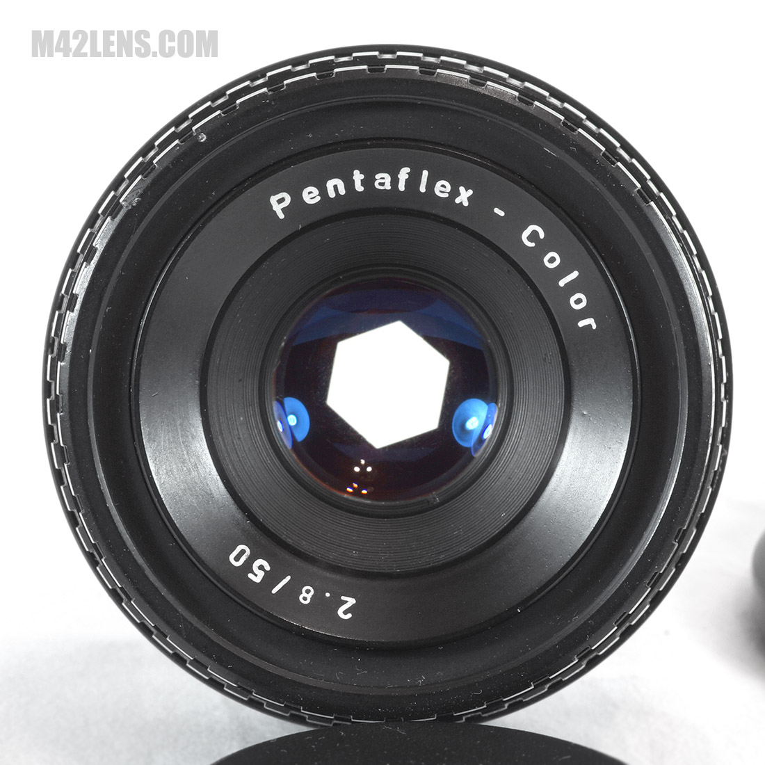 M42 Lens Database - Pentaflex-Color 50mm f/2.8-22 (black) - M42