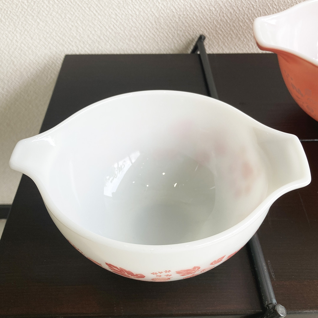 シンデレラミキシングボウル グースベリー ピンク Sサイズ 1950～1960