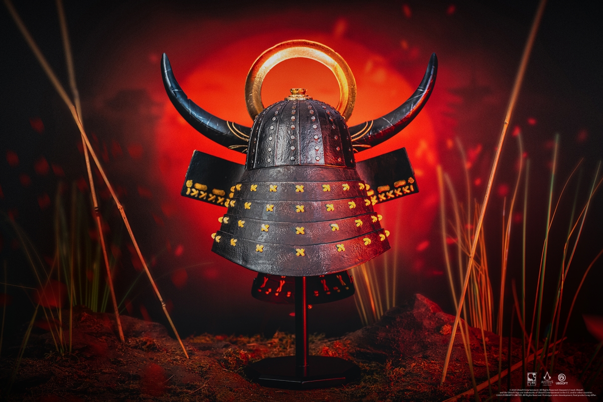 アサシン クリード シャドウズ/ 弥助 ヤスケ 兜 1/1 ライフサイズ レプリカ