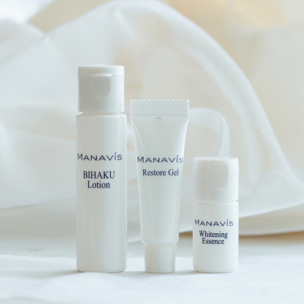 1週間で始める美肌ケアをあなたに。「マナビス トライアルセット」が