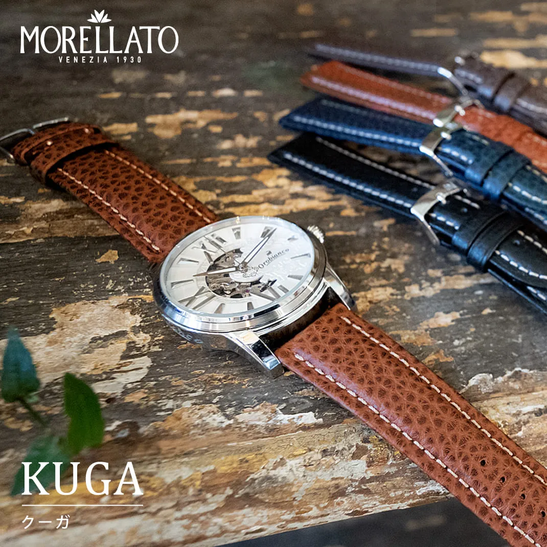 MORELLATO モレラート KUGA クーガ カーフ 牛革 時計ベルト U3689A38
