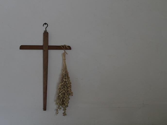 フランス アンティーク 古い木製クロスハンガー | MANSIKKA