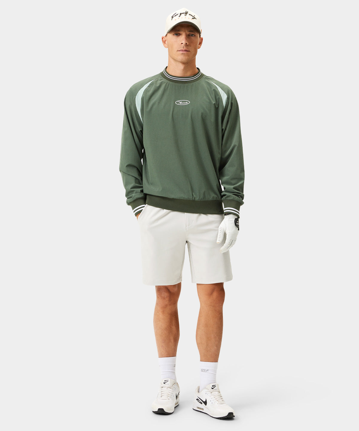 Men's Green TX Links Windbreaker - Macade Golf