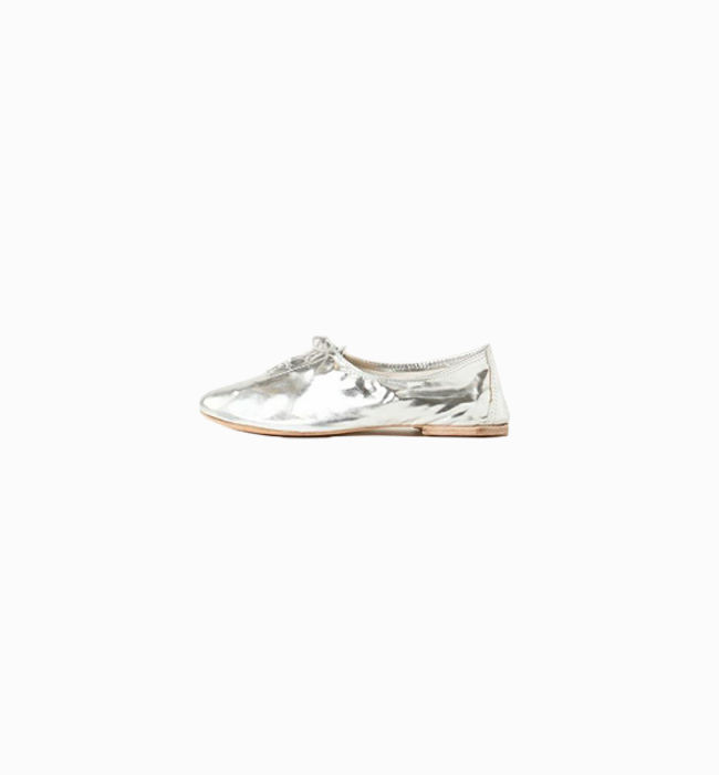 porselli ポルセリジャズ紐靴 SILVER | マドリガル公式通販サイト