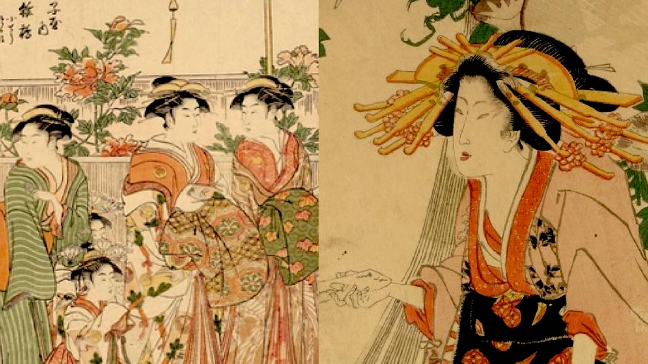 大河「べらぼう」に登場！蔦屋重三郎が手がけた吉原遊女たちの錦絵