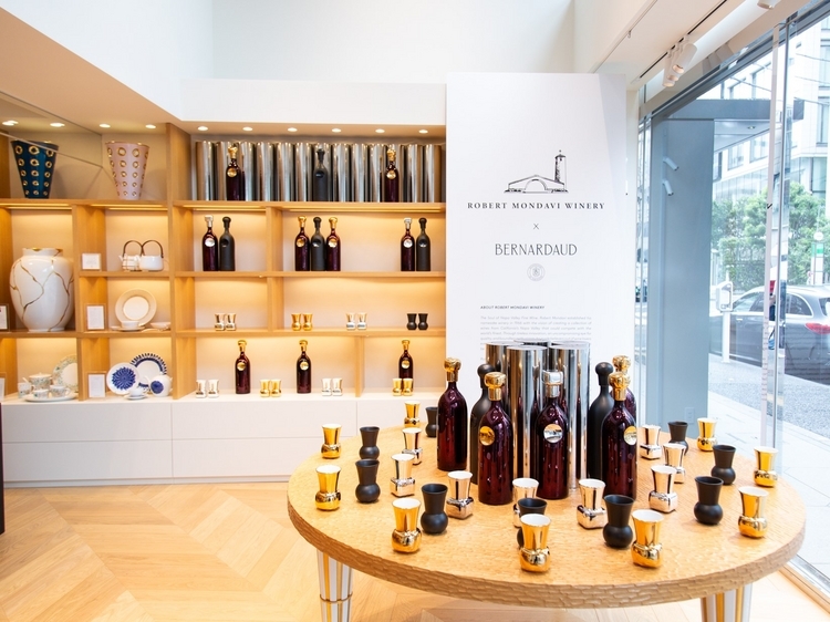 BERNARDAUDベルナルド F usion フュージョン酒杯4個−4 BERNARDAUD